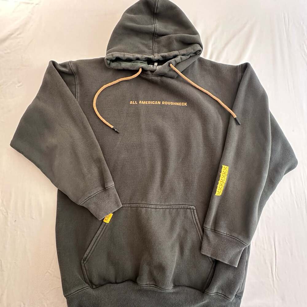 All American Roughneck Here To Work Pullover Hoodie